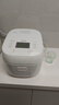 東芝（TOSHIBA）飯甜甜316L不銹鋼0涂層IH小型電飯煲家用多功發(fā)芽米酵活鮮飯煲智能 1-2-5人 一級能效 雙內膽 3L 丨RC-10IHTC(W) 曬單實(shí)拍圖