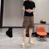 京東京造【全家可穿T】男士夏季抗菌防螨情侶t恤短袖衣服 黑色 L 曬單實(shí)拍圖