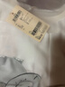戴維貝拉（DAVE＆BELLA）女童短袖兒童t恤男童夏裝童裝男孩衣服寶寶半袖白色體桖嬰兒上衣 白色【DB2221435】 120 cm（建議身高110-120cm） 曬單實(shí)拍圖