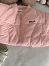 巴拉巴拉童裝兒童棉服男童女童外套冬裝棉衣繡花寶寶衣服 夢幻粉60308 130 曬單實拍圖