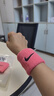 NIKE耐克護(hù)腕奧運(yùn)鄭欽文冠軍同款手腕套吸擦汗護(hù)具粉色N0001565677OS 曬單實(shí)拍圖