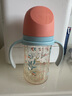 貝親（Pigeon）PPSU雙把手防脹氣奶瓶240ml 叢林小兔 M號(hào)奶嘴 3月+ AA218 曬單實(shí)拍圖