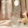 SNAILAGE女性自用安慰棒陽具超刺激肉感透明麒麟帶肉刺顆粒男女自慰器假雞 透明白S碼(粗3.5cm總長16.5cm) 曬單實拍圖