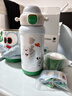 babycare小怪獸抱抱三飲兒童保溫杯水杯水壺吸管學(xué)飲杯316不銹鋼上學(xué) 曬單實(shí)拍圖