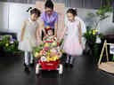 kidpop寶寶學(xué)步手推車可調(diào)速嬰兒學(xué)步車多功能防側(cè)翻推車周歲禮物活力紅 曬單實(shí)拍圖