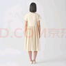 無(wú)印良品 MUJI IDEE 女式 平紋 無(wú)袖連衣裙 女裝裙子夏季 GAD13C4S 米白色 M (155/80A) 曬單實(shí)拍圖