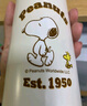 史努比(Snoopy)兒童保溫杯316不銹鋼男女小學(xué)生水杯戶(hù)外便攜提手杯壺幼兒園寶寶大容量杯子 500ml 7031牛奶白 曬單實(shí)拍圖