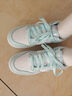 耐克（NIKE）官方女子甜美蕾絲板鞋夏季新款運動(dòng)鞋 DUNK LOW IB7311 100白/紫藍 37.5 曬單實(shí)拍圖