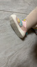 托姆貝克學(xué)步鞋女寶寶鞋子男童新款毛毛蟲鞋軟底防滑透氣網(wǎng)鞋 粉色16 曬單實(shí)拍圖