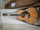 雅馬哈（YAMAHA）FG830VN 北美型號 實(shí)木單板 初學(xué)者民謠吉他41英寸吉它亮光復古色 曬單實(shí)拍圖