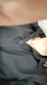 俞兆林（YUZHAOLIN）冰絲襯衫男短袖夏季潮牌輕熟風(fēng)男士休閑外套 黑色【單件裝】 2XL 曬單實拍圖