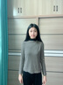 貓人（MiiOW）打底衫女2025秋季玻尿酸護(hù)膚高彈舒適莫代爾保暖抑菌除螨抗靜電 曬單實(shí)拍圖