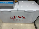 白雪雅竹冰柜商用家用臥式冷柜大容量冷藏冷凍展示柜雙溫商用大容量冷凍柜商用大冰柜 698單溫【豪華款】1470x735x860 曬單實(shí)拍圖