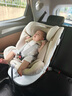 優(yōu)樂博（ULOP）兒童安全座椅0-4-12歲i-size智能雙通風(fēng)加熱車載嬰兒寶寶汽車座椅 卡特香檳（前后通風(fēng)+175°躺角） 曬單實(shí)拍圖