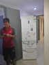 海爾（Haier）冰箱343L法式多開門一級(jí)能效智能雙變頻鋼化玻璃面板風(fēng)冷無(wú)霜智能家用電冰箱BCD-343WLHFD9DSFU1 曬單實(shí)拍圖