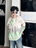 G.DUCKKIDS兒童裝男童衛(wèi)衣春秋款2025新款男孩秋季長(zhǎng)袖打底衫中大童洋氣潮酷 白色 160 cm 曬單實(shí)拍圖