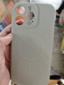 奶小鴨（NEYAA）適用蘋(píng)果16promax手機殼iphone16promax保護套全包超薄Magsafe磁吸液態(tài)硅膠防摔簡(jiǎn)約男女款 鈦原色 曬單實(shí)拍圖