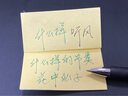愛(ài)好（AIHAO）彩色中性筆筆芯按動(dòng)0.5mm子彈頭筆芯復古色替換芯水筆筆芯 DGR888-6 曬單實(shí)拍圖