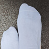 棉十三白色襪子女士中筒襪春秋季【新疆棉10A抗菌防臭】女襪純色長襪5雙 曬單實(shí)拍圖