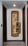 羽洛熙新中式客廳裝飾畫(huà)沙發(fā)背景墻掛畫(huà)宋氏美學(xué)高檔大氣墻壁字畫(huà)壁畫(huà) 見(jiàn)山 150*25cm【推薦1.8-2.3cm墻面】 【高端黑色】鋁合金邊框 油畫(huà)布(質(zhì)感紋理+光油效果) 曬單實(shí)拍圖