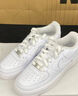 NIKE官方正品   兒童AF1空軍一號運(yùn)動鞋春季板鞋 FV5951-111 36 曬單實(shí)拍圖