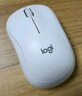 羅技（Logitech）M221 輕音鼠標 無線鼠標 辦公鼠標 對稱鼠標 帶無線微型接收器 米白色 曬單實拍圖