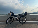 Yayle自行車(chē)座椅兒童后置山地車(chē)自行車(chē)兒童后置座椅電動(dòng)車(chē)安全寶寶坐S8 自行車(chē)黑色:+粗+厚款單扶手+寬腳 曬單實(shí)拍圖