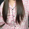 維多利亞的秘密（Victoria's Secret）宅度假輕舒絨輕盈溫暖防靜電舒適家居服女士長袖長褲睡衣套裝 5NZY粉豹紋 11273305 M 曬單實拍圖