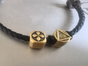 明牌珠寶 能量系列-榮耀 足金3D硬金黃金轉運珠手鏈串珠AFP0329定價 足金轉運珠 大版克重約1.38-1.54克 曬單實拍圖