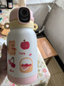 物生物智能指紋杯藍(lán)牙解鎖密碼兒童保溫杯316L吸管水杯學(xué)生杯子中秋禮物 曬單實(shí)拍圖
