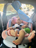 俏貝比（Qiaobeibi）兒童安全座椅汽車用0-4歲-12歲寶寶嬰兒車載360度旋轉(zhuǎn)i-Size認(rèn)證 智享粉【抗翻轉(zhuǎn)支撐腿】 曬單實拍圖