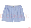 熱風(fēng)男士居家短褲夏季新款年輕豎條梭織阿羅褲度假風(fēng)沙灘褲 06蘭色 L 曬單實(shí)拍圖