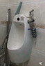 歐貝潔（OUBBJIE）感應小便斗陶瓷掛墻式智能小便器自動(dòng)沖水衛生間一體式男式小便池 手按+感應+噴槍清洗---家用首選 曬單實(shí)拍圖