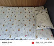 金號(hào)A類7A抗菌100%純棉床單單件全棉純色床單成人 200*230cm 玩趣熊 曬單實(shí)拍圖
