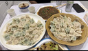 中街素三鮮餃子韭菜雞蛋餡水餃素餡750g 老字號速凍速食早餐半成品 曬單實拍圖