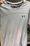 安德瑪（UNDERARMOUR）【張志磊同款】Vanish Elite男子訓(xùn)練運動透氣短袖T恤1382799 黑色001 XL 曬單實拍圖