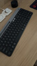 羅技（Logitech）時尚系列 K580 鍵盤 藍(lán)牙鍵盤 辦公鍵盤 無線鍵盤 便攜超薄鍵盤 筆記本鍵盤 平板鍵盤 星空灰 曬單實拍圖