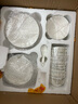 璽垚釉下彩碗碟套裝家用碗具陶瓷碗盤(pán)筷子高顏值餐具套裝喬遷禮品 12人食配湯碗 63件套 曬單實(shí)拍圖