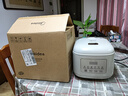 美的（Midea）電飯煲電飯鍋家用商用柴火飯多功能預約小型迷你煮飯2-3-4-5-8人大容量快煮飯不銹鋼內膽不易粘鍋 0涂層 3L 母嬰級316L不銹鋼內膽卡其灰偏白 曬單實(shí)拍圖