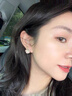 LnieerS925銀針貓眼石耳釘女小眾幾何養(yǎng)耳洞耳環(huán)2025年網(wǎng)紅輕奢百搭耳飾 貓眼石耳環(huán)【S925銀針】 曬單實拍圖