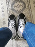 斯凱奇（Skechers）女鞋秋季厚底老爹鞋百搭熊貓鞋軟底舒適外穿休閑運(yùn)動(dòng)鞋11959 曬單實(shí)拍圖