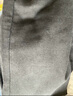 森馬褲女抓絨喇叭褲顯腿長(cháng)港風(fēng)復古冬季女士純色長(cháng)褲時(shí)尚 黑色90001 29 曬單實(shí)拍圖