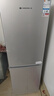 上菱183升雙開(kāi)門(mén)冰箱小型出租房2-3人用 出租屋家用兩門(mén)二門(mén)小戶(hù)型雙門(mén)電冰箱以舊換新BCD-183D 曬單實(shí)拍圖