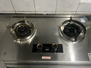 櫻花帝王煤氣灶雙灶具嵌入式家用猛火燃?xì)庠钐烊粴獯蠡鹆σ夯瘹夤扪b臺(tái)式爐 【天然氣】加強(qiáng)不銹鋼+右爐增壓猛火 聚攏直噴 曬單實(shí)拍圖