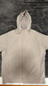 Calvin Klein【速干】運動春夏男士字母跑步訓(xùn)練按扣連帽運動外套4MS4O521 020-淺卡其 S 曬單實拍圖