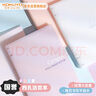 國譽(yù)（KOKUYO）Campus四孔活頁(yè)本大容量可換內頁(yè)筆記本子 A5/40頁(yè)橫線(xiàn) 淡紫 1個(gè) WCN-CBN342LV 曬單實(shí)拍圖
