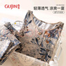 古今（GUJIN）綿綢夏季新品中老年媽媽睡衣女家居服大碼遛彎短袖睡褲套裝3XL 曬單實(shí)拍圖