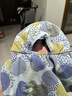 kocotreekk樹兒童防曬帽男女童帽子防紫外線大披肩帽雙面可戴 日光藍(lán) S 曬單實(shí)拍圖