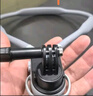TELESIN(泰迅)大疆a(chǎn)ction5 pro掛脖action4 3適配gopro13 12掛脖運動相機掛脖支架戶外騎行釣魚拍攝支架 曬單實拍圖