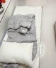 水星家紡宿舍七件套學(xué)生單人床墊被子褥子一整套純棉四件套床單被套0.9m床 曬單實(shí)拍圖